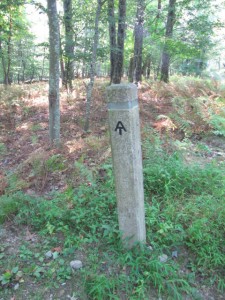 Appalachian Trail Marker, Shenandoah National Park, VA
